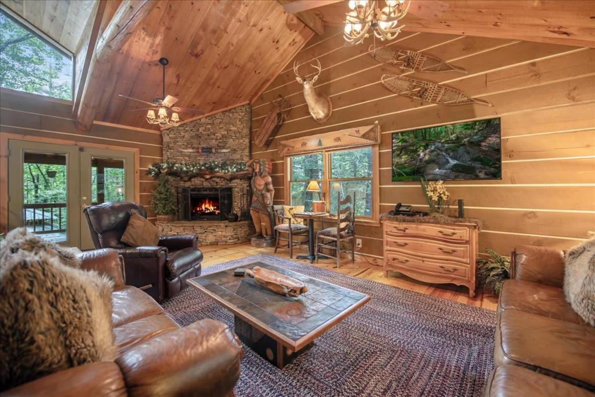 Waterfront Mountain Cabin With Hot Tub Βίλα Blue Ridge Εξωτερικό φωτογραφία