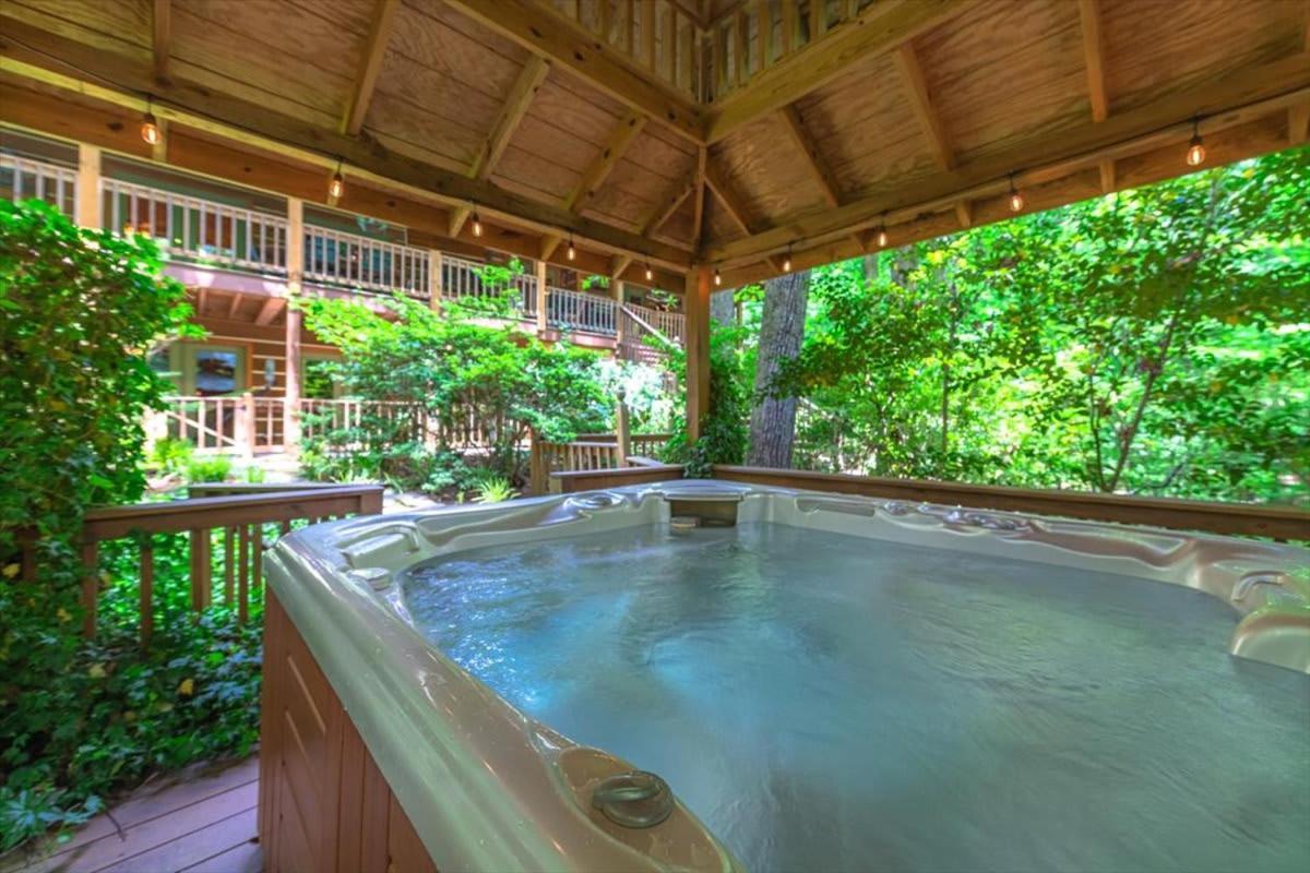 Waterfront Mountain Cabin With Hot Tub Βίλα Blue Ridge Εξωτερικό φωτογραφία