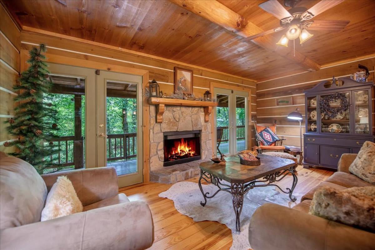 Waterfront Mountain Cabin With Hot Tub Βίλα Blue Ridge Εξωτερικό φωτογραφία