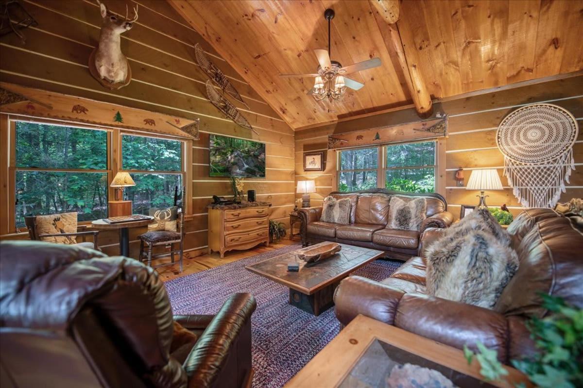 Waterfront Mountain Cabin With Hot Tub Βίλα Blue Ridge Εξωτερικό φωτογραφία