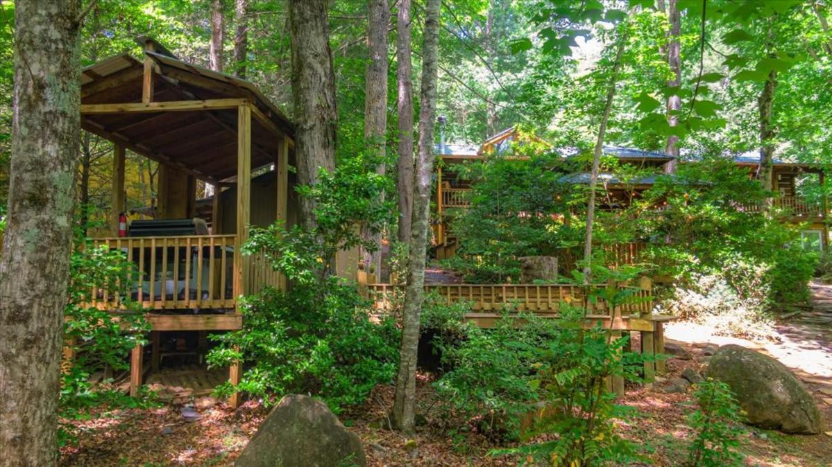 Waterfront Mountain Cabin With Hot Tub Βίλα Blue Ridge Εξωτερικό φωτογραφία