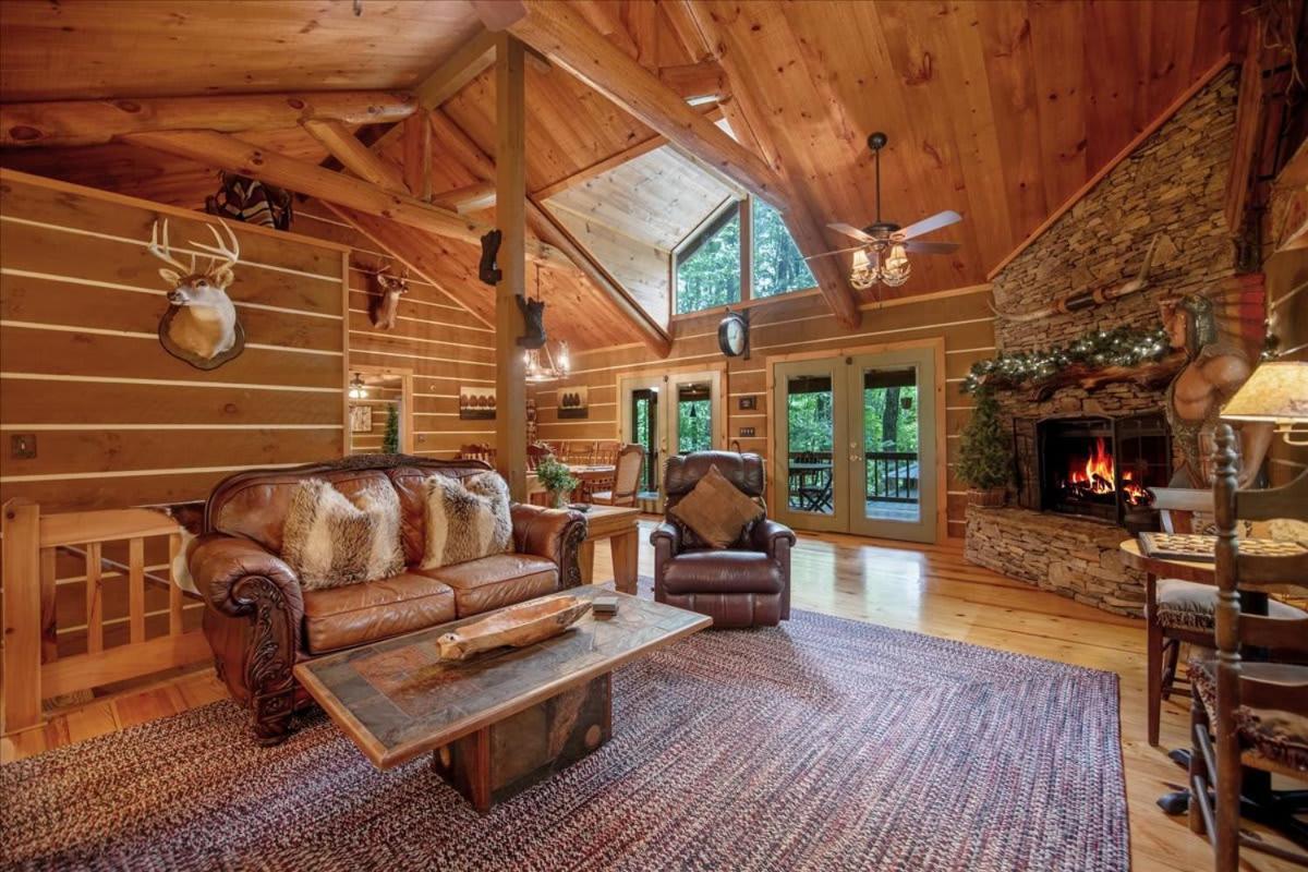 Waterfront Mountain Cabin With Hot Tub Βίλα Blue Ridge Εξωτερικό φωτογραφία