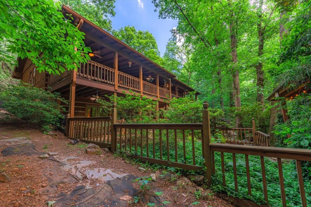 Waterfront Mountain Cabin With Hot Tub Βίλα Blue Ridge Εξωτερικό φωτογραφία