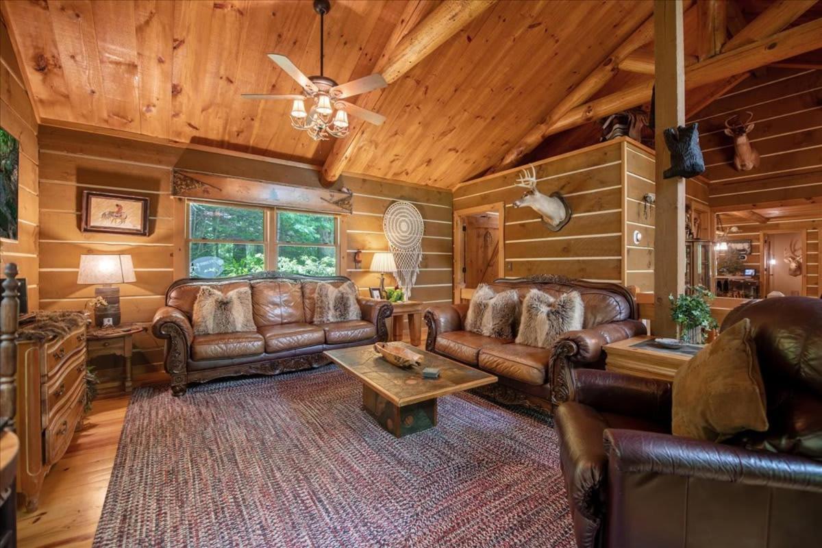 Waterfront Mountain Cabin With Hot Tub Βίλα Blue Ridge Εξωτερικό φωτογραφία