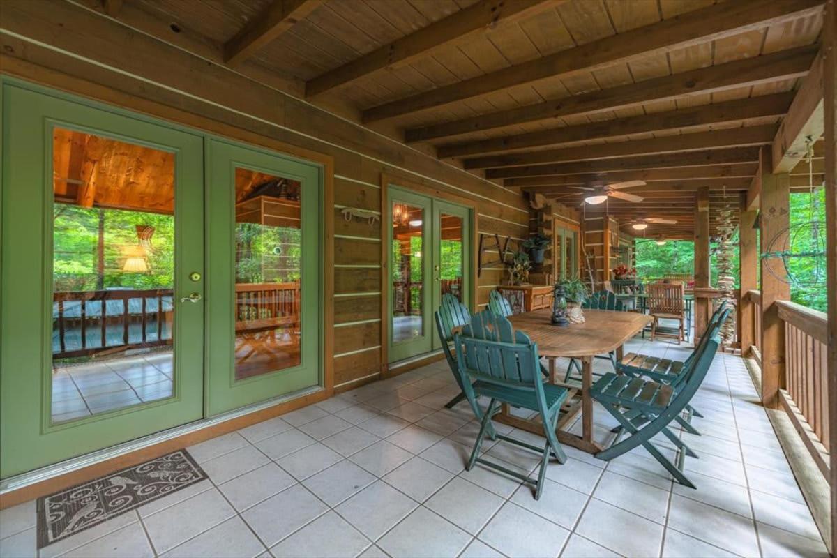 Waterfront Mountain Cabin With Hot Tub Βίλα Blue Ridge Εξωτερικό φωτογραφία