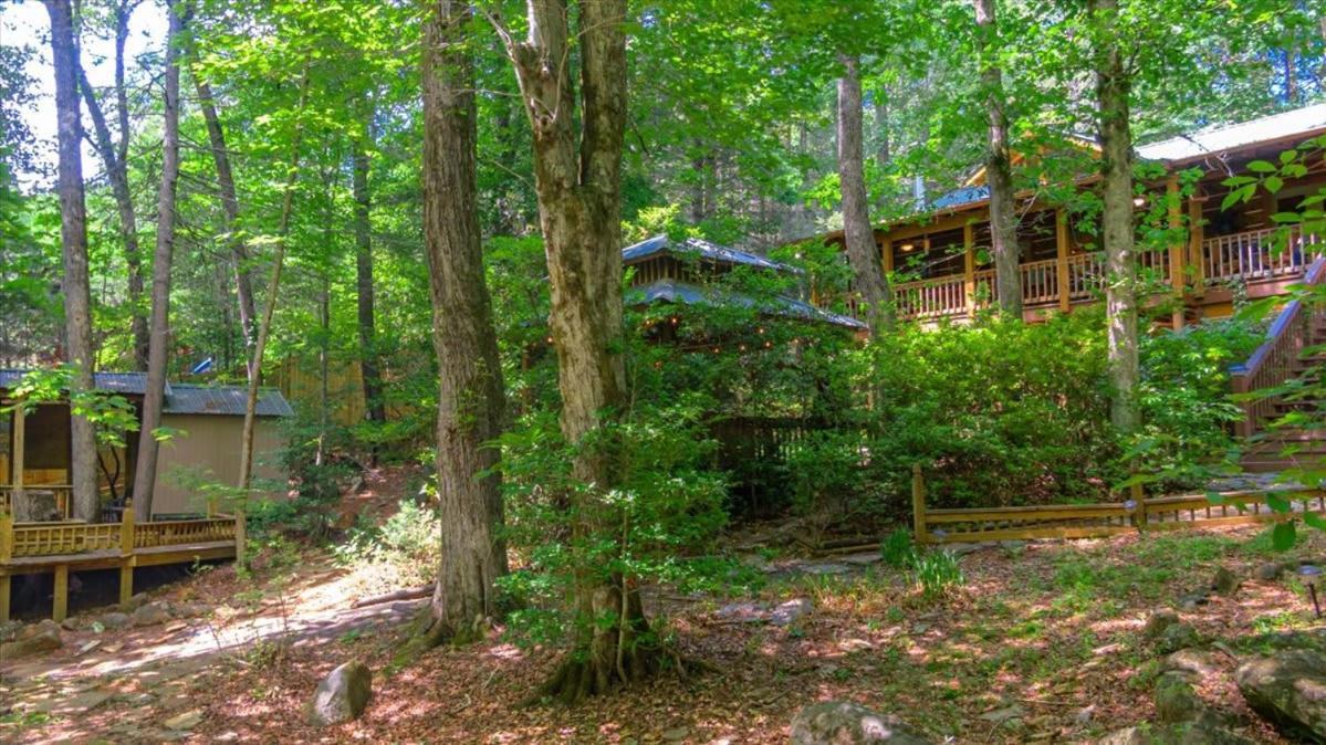Waterfront Mountain Cabin With Hot Tub Βίλα Blue Ridge Εξωτερικό φωτογραφία